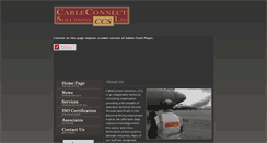 Desktop Screenshot of cableconnectsolutions.com